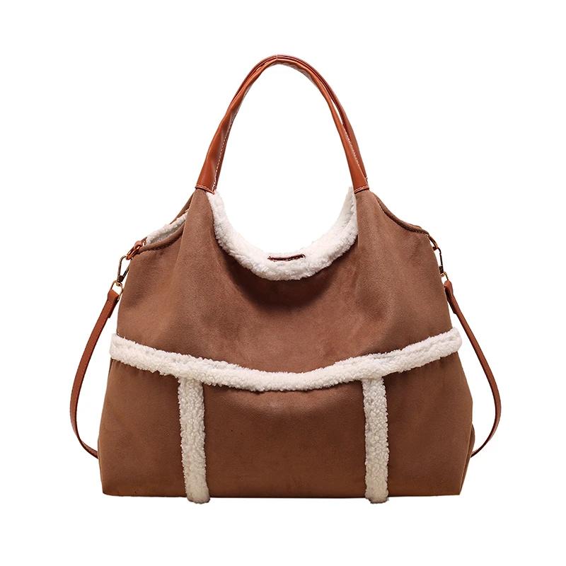 Large capacity elegant bag autumn/winter new shoulder bag niche high-end versatile women's bag