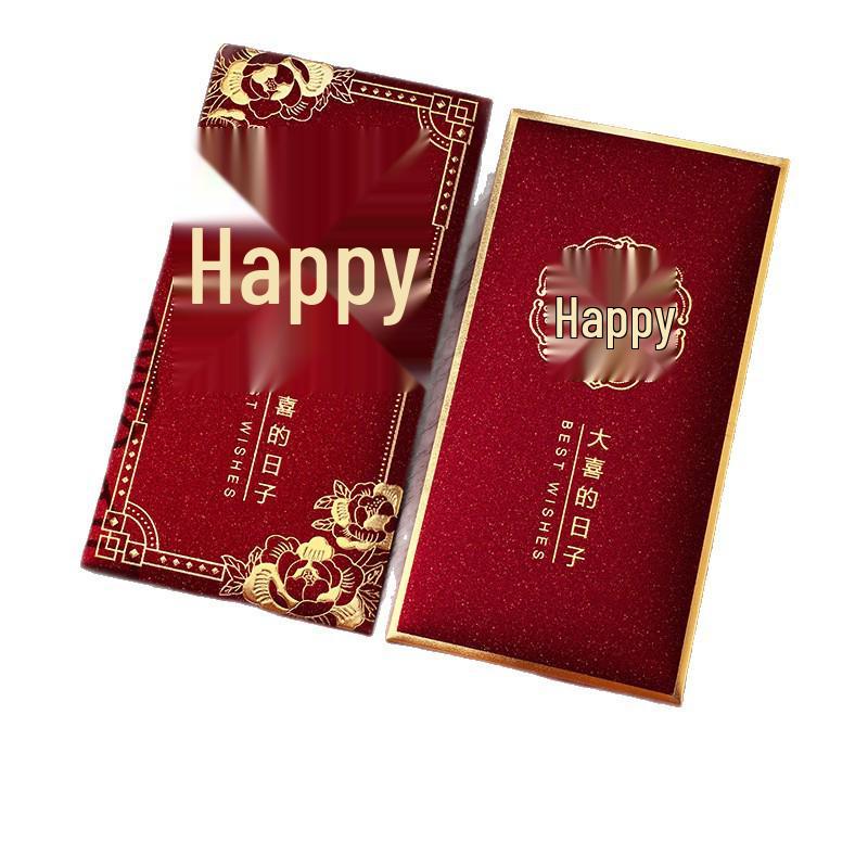 2025 New Style Red Wedding Envelopes: Large, Medium & Small Lai See Money Gift Pockets