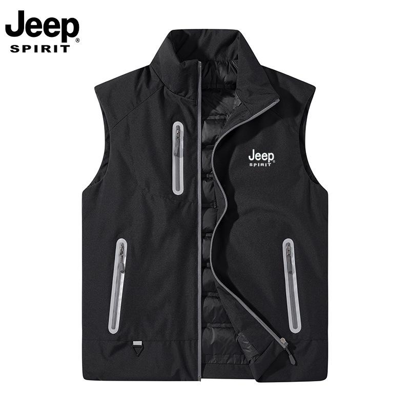 

Men s Thickened Down Vest: Autumn/Winter Warmth & Workwear Gilet L чорний