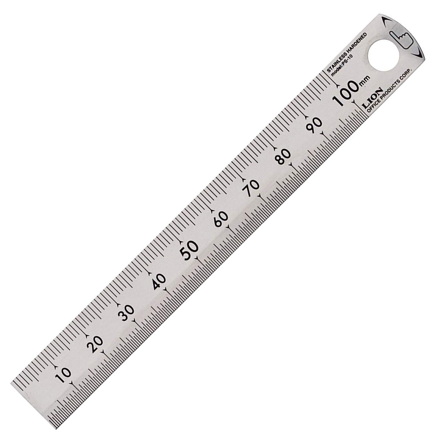 

Lion Office Equipment Stainless Steel Ruler 100mm PS-10