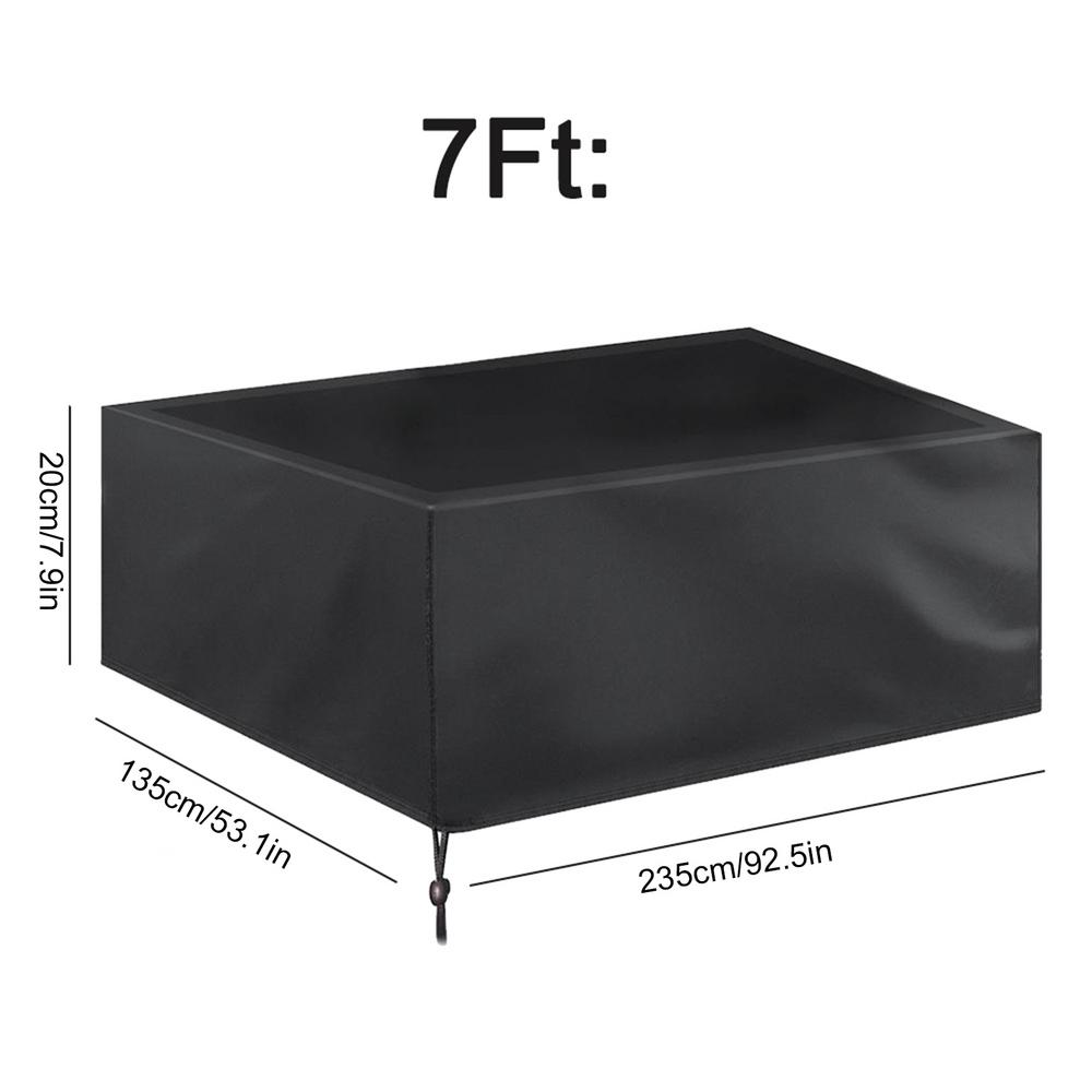 

Dustproof Waterproof Outdoor Full Pool Solid With Drawstring Billiard Table Dust Cover Table Protector Oxford Cloth Dropshipping