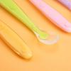 Baby Silicone Soft Spoon Gadgets Feedin Bebe  Baby Items  Baby Food Tiny Spoon