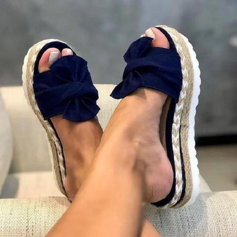 Ladies Shoes High Quality Summer Women's Slippers Solid Color Outdoor Platform Water Proof Concise Casual Sandals Woman