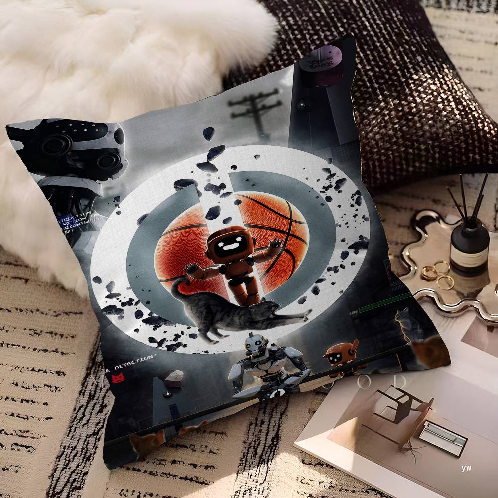 Love Death and Robots Pillow Cover Design cushion Cover decor Holiday Decorati