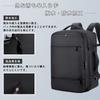 OFAMOUS Business Backpack, Expandable Gusset, Waterproof, Large Capacity, Men's, Expandable Functions, Fits 15.6-inch Laptops, Perfect for Commuting,