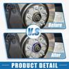 A ABSOPRO Car Hub Centric Ring OD65.1mm ID63.4mm Aluminum Alloy