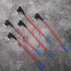 5Pcs Car Additional Circuit Mini Standard Blade Fuse Box Block Holder Blue Head