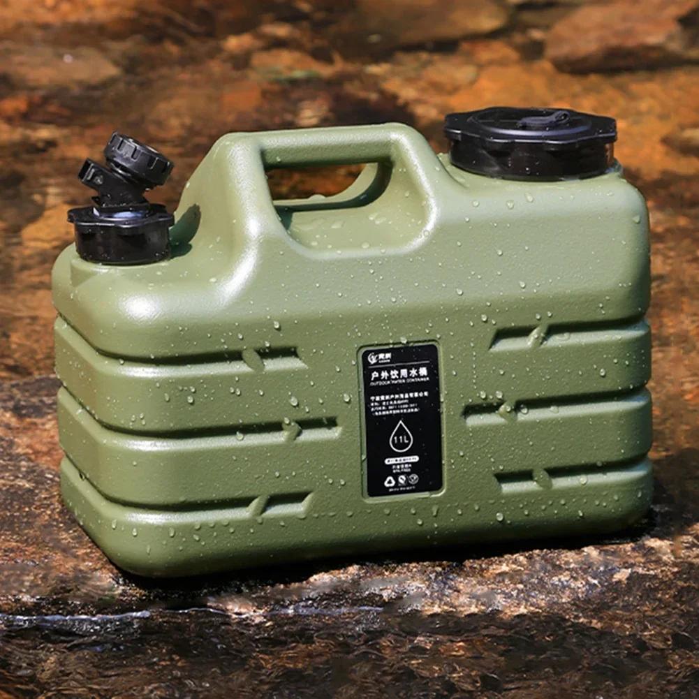 25L Outdoor Water Portable Bin Large Capacity Water Carrier with Detachable Faucet No Leakage for Camping Fishing Picnic Hiking