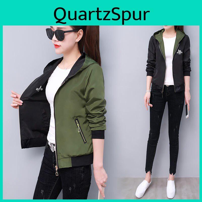 Outerwear Jackets Womens Ladies Coats Retro Zipper Up Bomber Outwear Casual Coats And Jackets Women