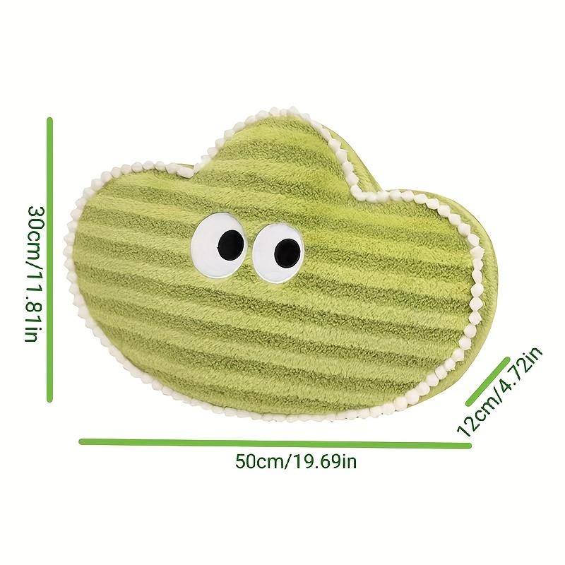 Шикарная подушка-плед из короткого плюша в мультяшном стиле красочная милая с дофаминовыми полосками креативная только ручная стирка нетекстильные материалы чехол 100 полиэстер циан 4859₽