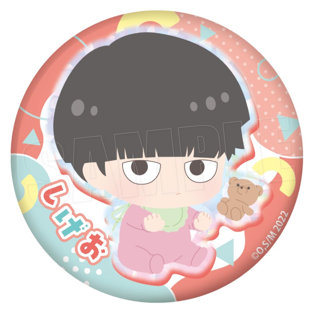 TV Anime "Mob Psycho 100 III" Babutans Trading Can Badges 5-Piece Box