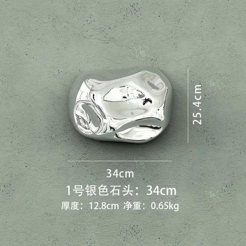 Wall Decoration Stone 3D Golden Stone Wall Background Display Plating Simulation Stone Pendant Wall Hanging Ornaments Room