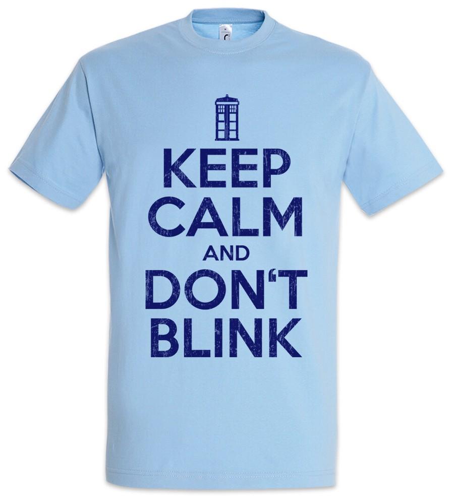 

Сохраняй спокойствие и не моргай Мужская футболка Кто Грэм Доктор Ясмин Райан Док Доктор L