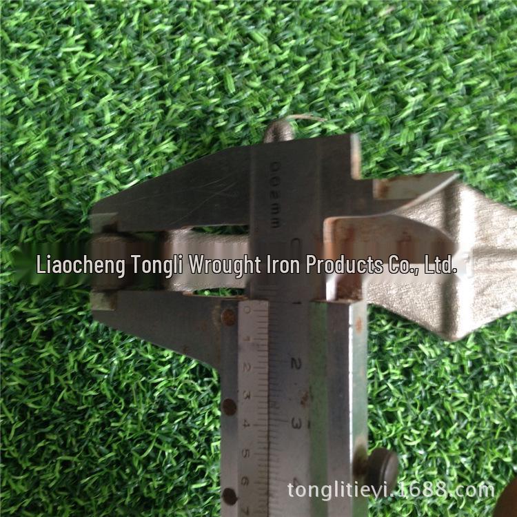 Wrought Iron Decorative Spearhead and Flower for Gates and Fences