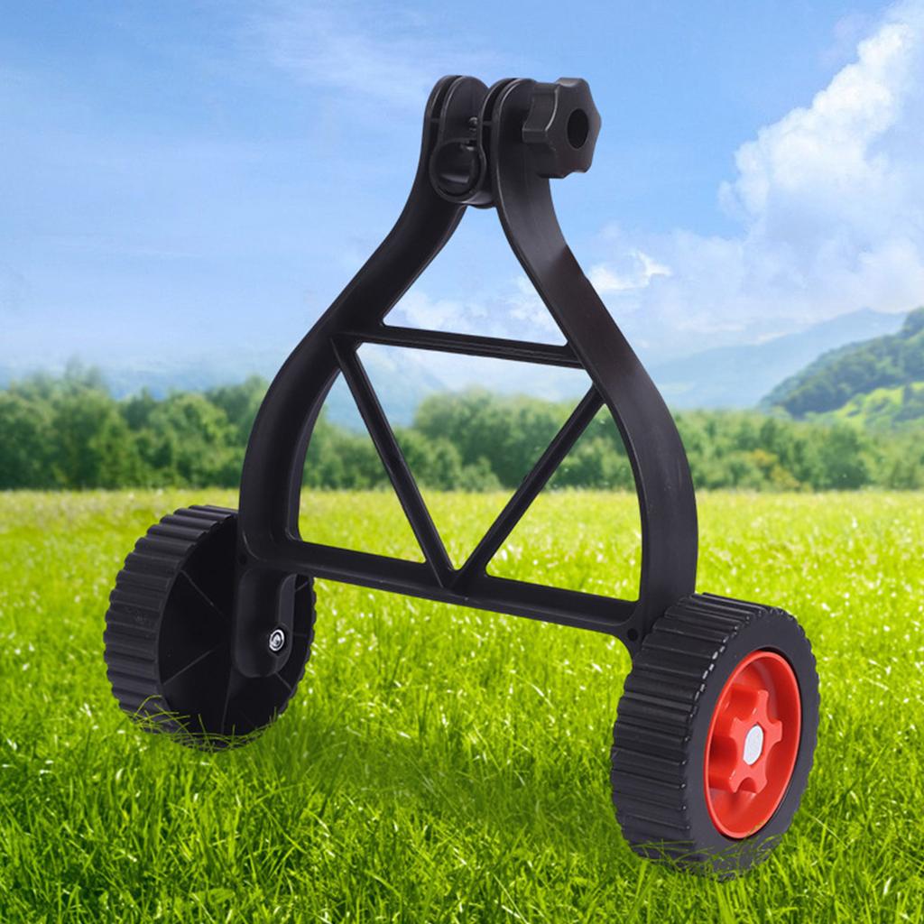 Adjustable Wheels Support Wheels Auxiliary Wheel Trimmer Attachment for Cordless Grass Trimmer for Comfortable Lawn Care
