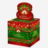Christmas Bell Themed Pattern Paper Surprise Box Holiday Decoration Props