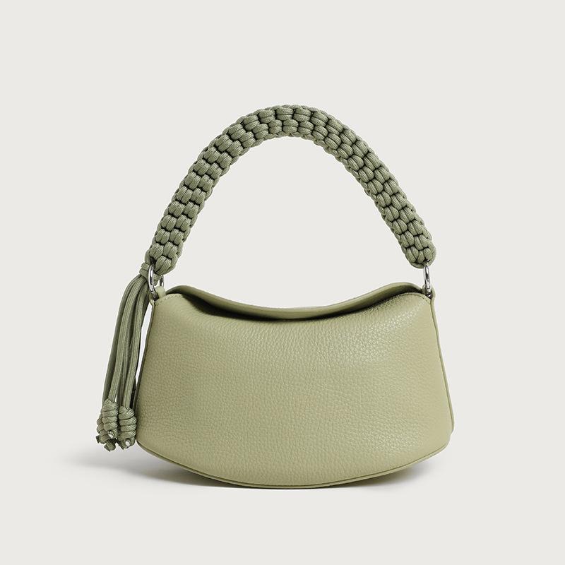 High-value Niche Portable Lunch Box Bag, Casual Commute Lock, Single Shoulder Women's Messenger Bag Bag.