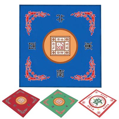 Mahjong Table Mat Poker Domino Mahjong Tile Card Board Game Anti-slip Noise Reduction Square Mah Jongg Table Cover Playmat