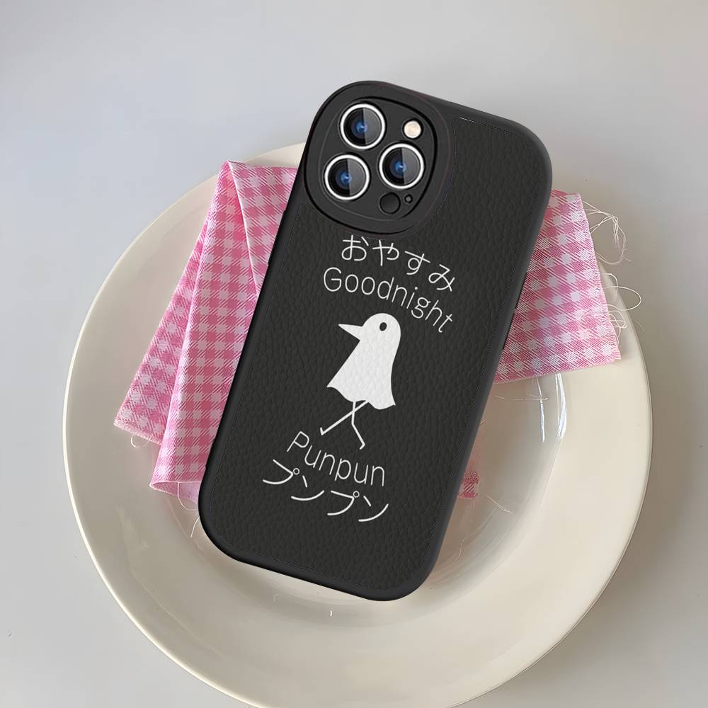 

Goodnight Punpun Hot Comics Phone Case For IPhone 11 12 13 14 15 16 Pro Max Plus Leather Cover iPhone 14 pro