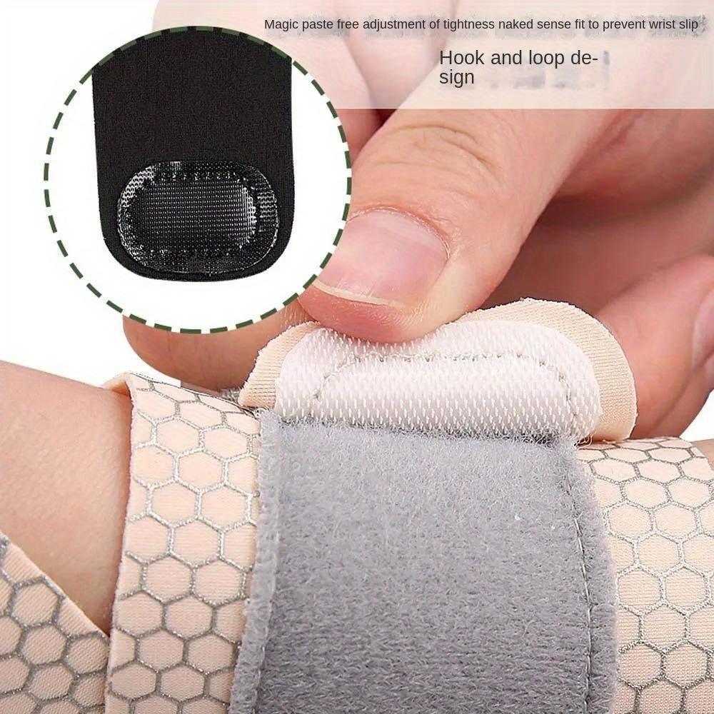 [1pc Ultra Thin Wrist Brace] Ultra Thin 1pc Adjustable Wrist Brace for Carpal Tunnel Support | Breathable Lightweight Sport & Office Use