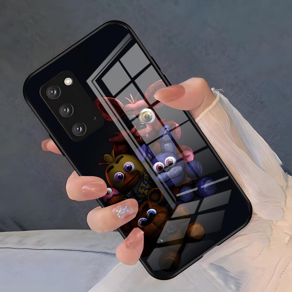 Θήκη Τηλεφώνου Παιχνιδιού Five Nights At Freddys Για Samsung A25 A13 A33 5G A54 A36 A35 A56 A52 A14 Αντικραδασμικό Γυάλινο Κάλυμμα
