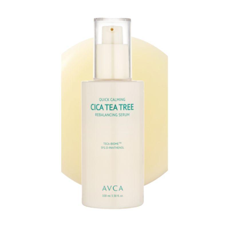 AVCA Quick Calming Cica Tea Tree Rebalancing Spot Care Serum Soothing Facial Serum 100ml 1