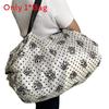 Nylon Foldable Shopping Bag With Large Capacity Waterproof Tote For Grocery Use