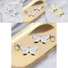 Elegant Alloy Butterfly Earrings For Women Trendy Summer Animal Ear Clips