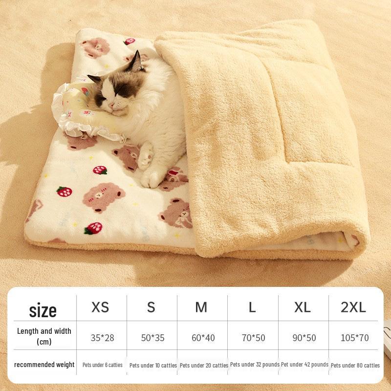 Four Seasons Pet Blanket for Cats & Dogs - Versatile Bed & Sleeping Mat for Your Furry Friend