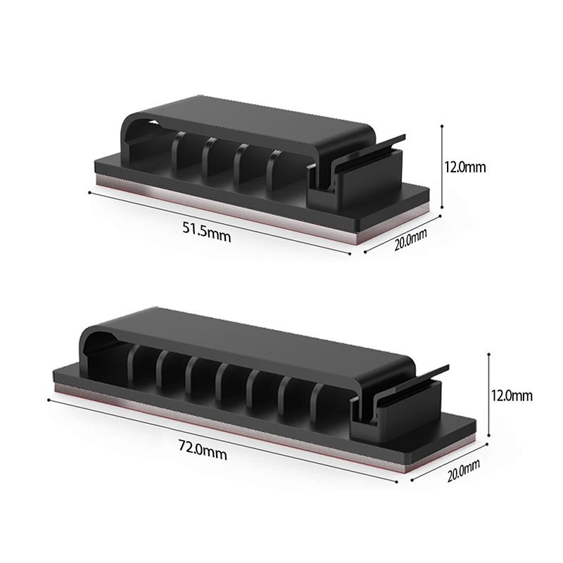 Cable Organizer Cord Management Wire Holder Flexible USB Cable Winder Tidy Silicone Clips For Mouse Keyboard Earphone Protector