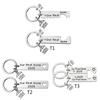 2025 Housewarming Stainless Steel Keychain Set Stylish Keyrings Pendant For New Homeowners And Thoughtful Gifts