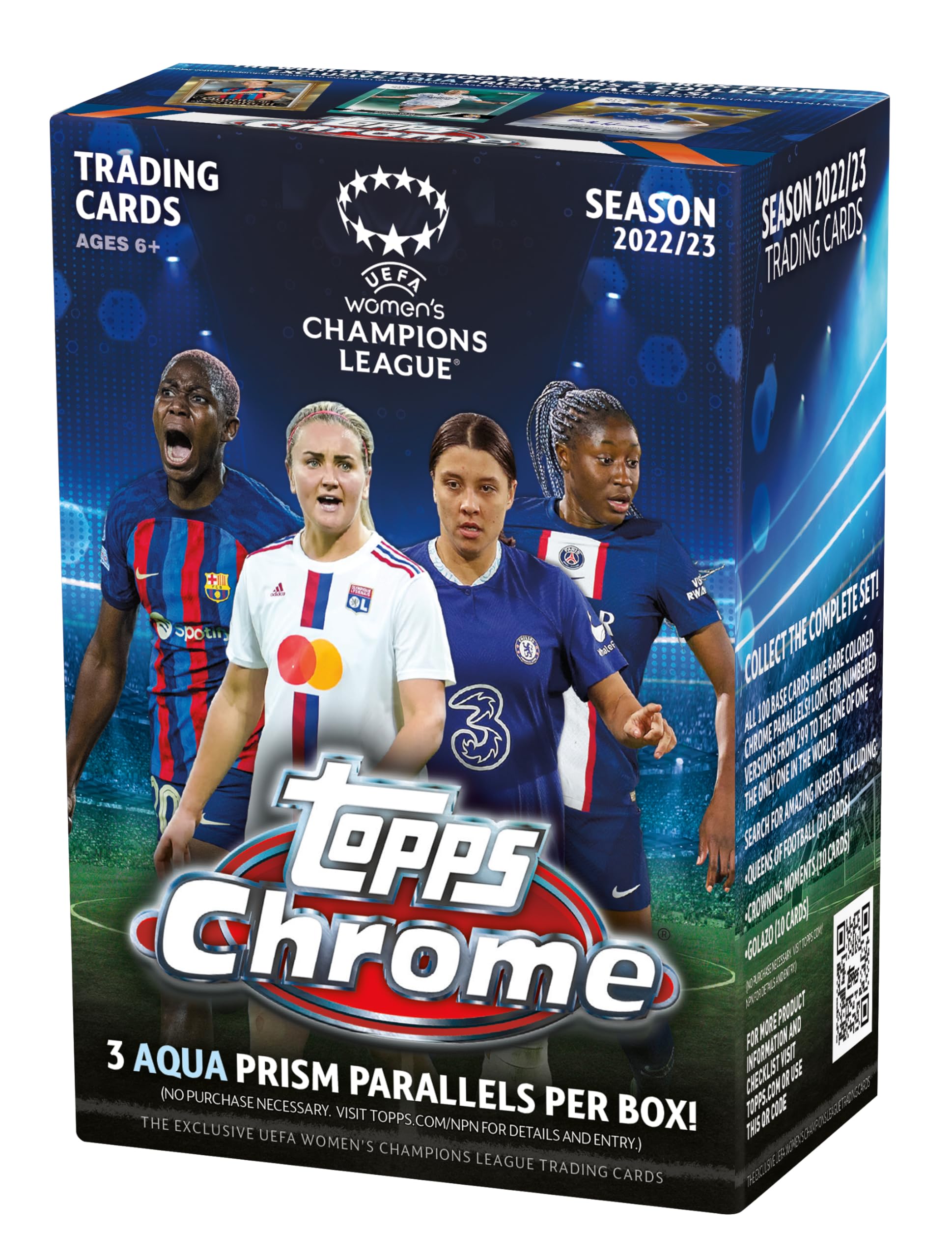 

2023 Topps UEFA Women s Chrome - Value Box UWCL Women s Champions League Chrome