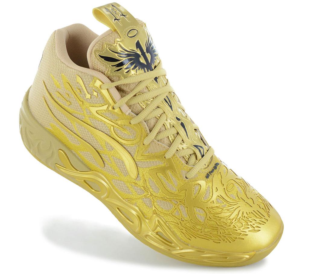 Puma MB.04 Golden Child - Lamelo Ball - Men's Sneakers Basketball Shoes Gold 311306-01 ORIGINAL