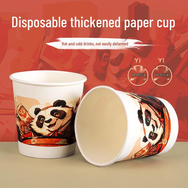 

Одноразовые бумажные стаканчики с мультяшным рисунком в национальном стиле
