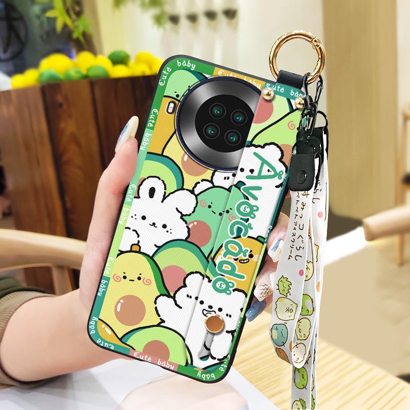 Ring Durable Phone Case For Cubot Note20 Protective Anti-knock Waterproof Shockproof Wristband Cartoon Dirt-resistant