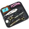 5.5 Inch Symmetrical Handle Hair Scissors, Set, Hair Scissors, Flat Scissors, Tooth Scissors, Thin Scissors, Set