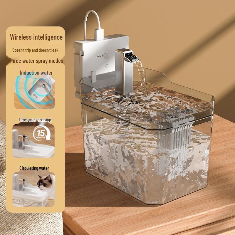 Intelligenter Haustier-Trinkbrunnen mit automatischem Zirkulations-Filtersystem