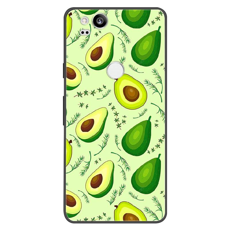 For Google Pixel 2 Case Soft Black Silicone Bumper Butterfly Phone Cover for Googe Pixel2 2XL Pixel2XL 2 Cases Fundas Coque