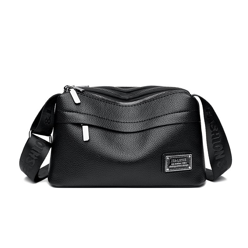

New Fashi Luxury Design PU Leather Shoulder Bags Women Small Clutch Handbags Purse Female Underarm Bags Travel Totes wallet чёрный