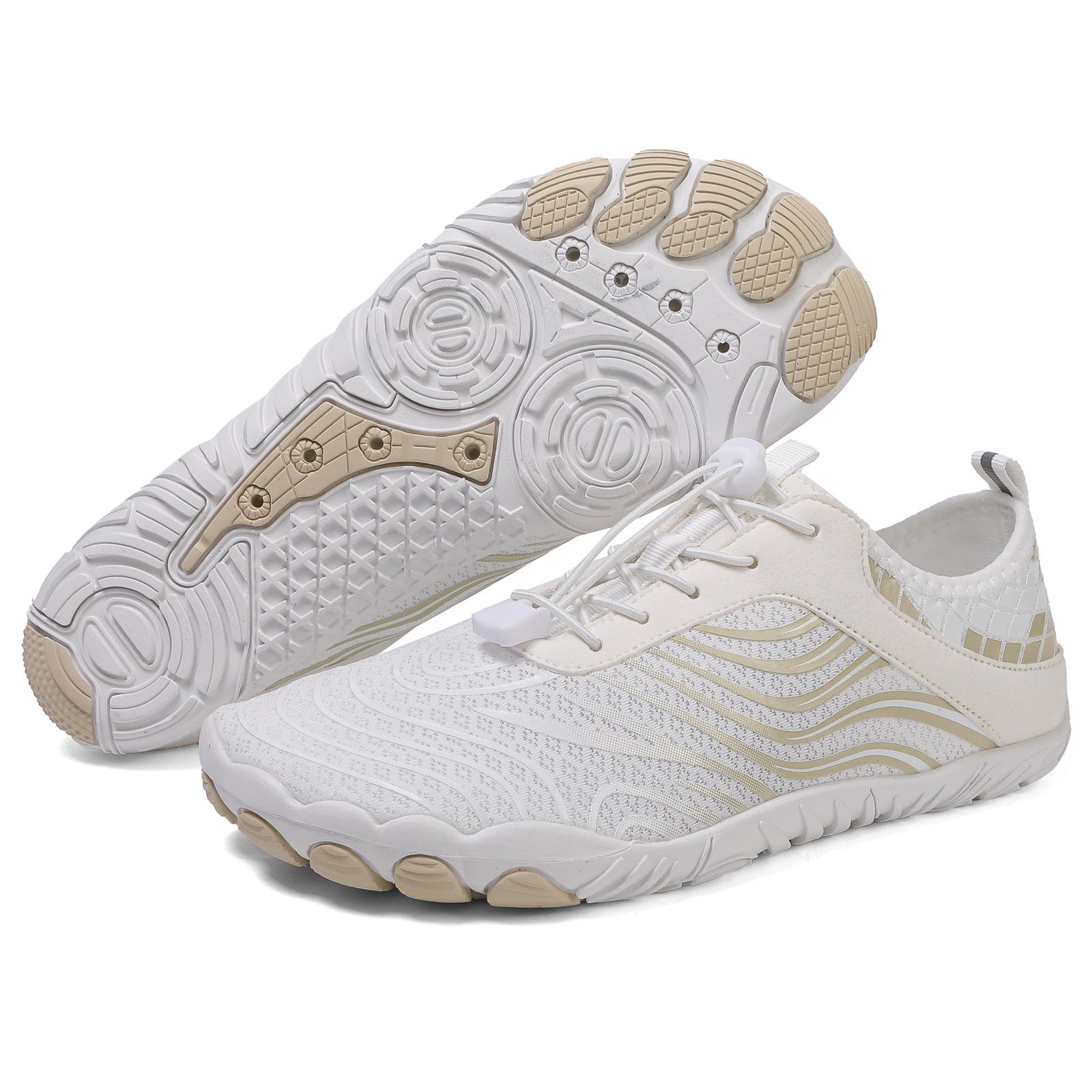 Unisex Quick-Drying Five-Finger Water Shoes - Non-Slip, Breathable, for Outdoor Beach and Fishing Adventures 45