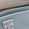 Used MCM Handbag leather Blue Used Women
