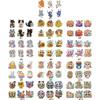 6pcs Acrylic DIY Animals Diamond Painting Magnets DIY Art Fridge Magnet Refrigerator Sticker Refrigerator Diamond Art Magnets