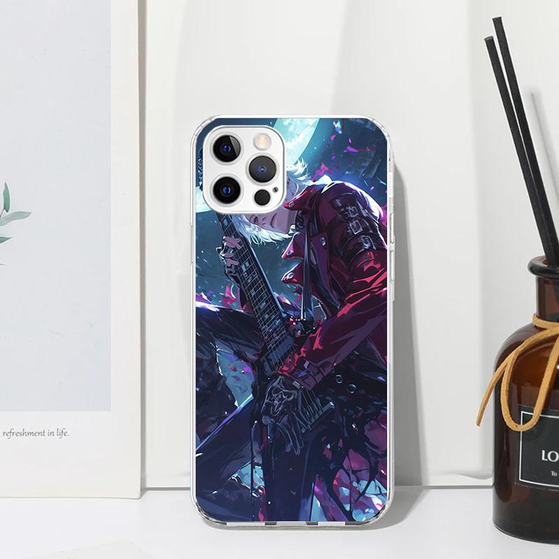 Game D-Devil May Cry 5 Phone Case For Iphone 17 Air 16 15 Plus 16E 14 Pro Max 13 Mini 12 11 7 8 SE Fundas Soft Back Cover 17 Air
