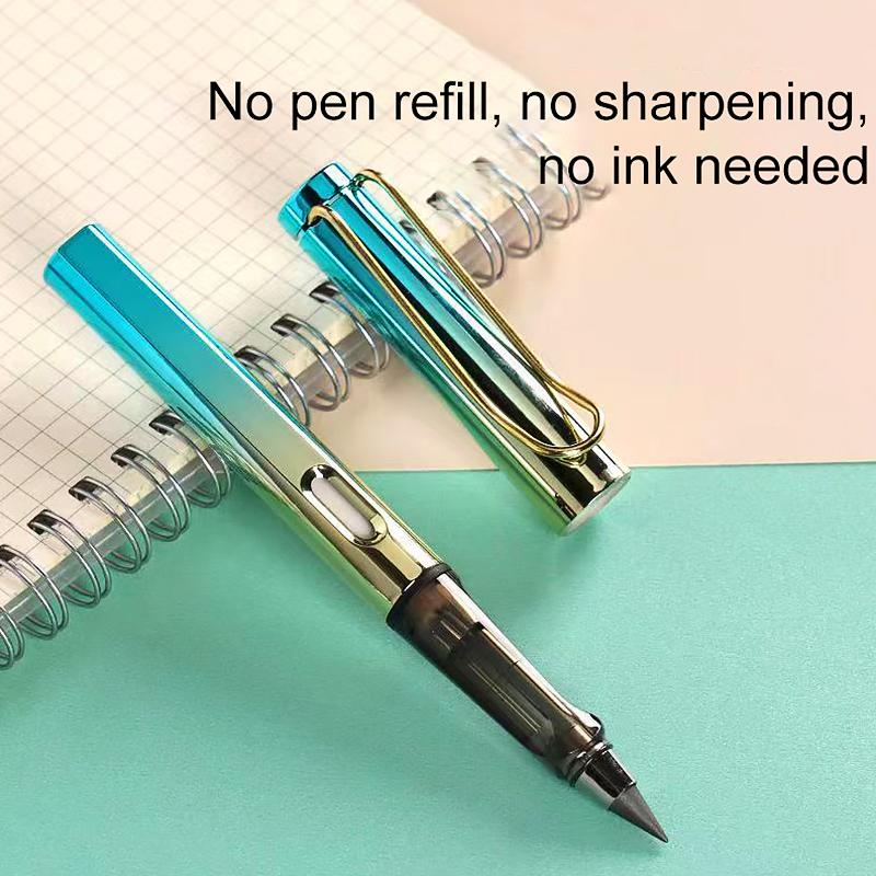 1Pc Magic Pencils Stationery No Ink Pen Colorful Eternal Pencil Novelty Technology Painting Supplies Unlimited Writing New Gifts