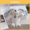 Rabbit Floral Cute Doll Designed With A Heartshaped Pendant For Present Holiday