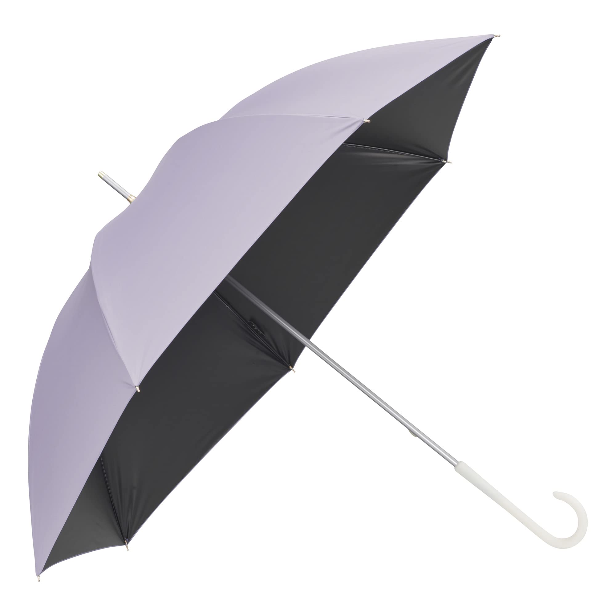 

Водонепроницаемый длинный зонт Umbulatio Airy Light с защитой от УФ-лучей, сиреневый, 58 см, тонкий и легкий, защита от УФ-лучей 99,9%, женский S158-0790LV1-B2 лиловый