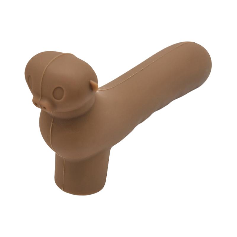 Silicone Door Knob Cover Anti-Collision Protective Glove Wall Protectors Home Accessory with Static Mat for Door Handles