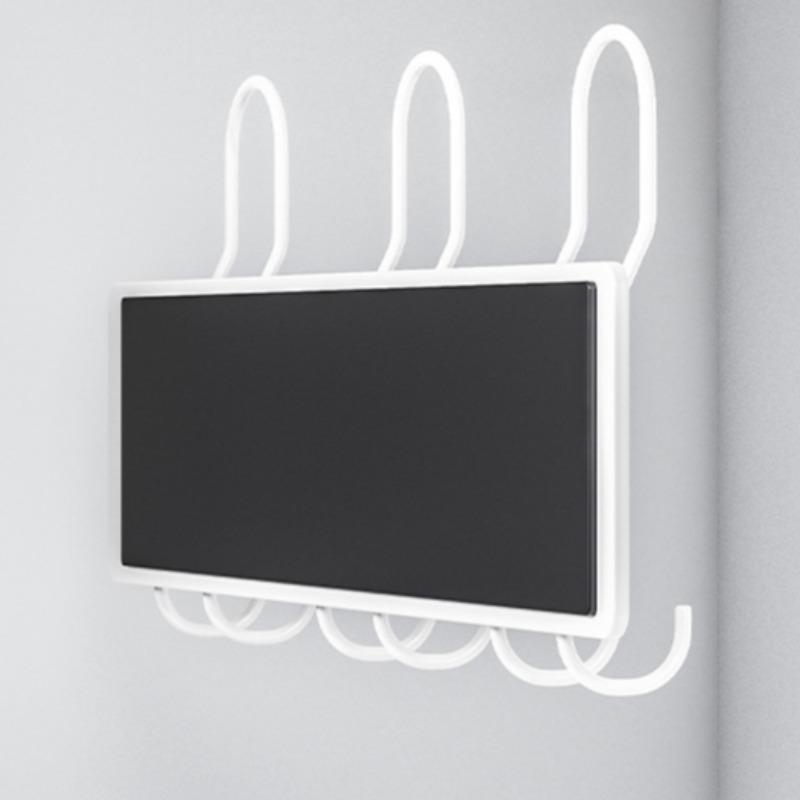 Magnetic Kitchen Metal Cup Holder for Refrigerator Side Shelf Punch-Free Hanging Kitchenware Hook Sundries Organize Storage Rack