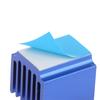 4Pcs 3D Printer Parts Blue Stepper Motor Driver Module Heat Sinks With Glue Cooling Block Heatsink For A4988 Drive