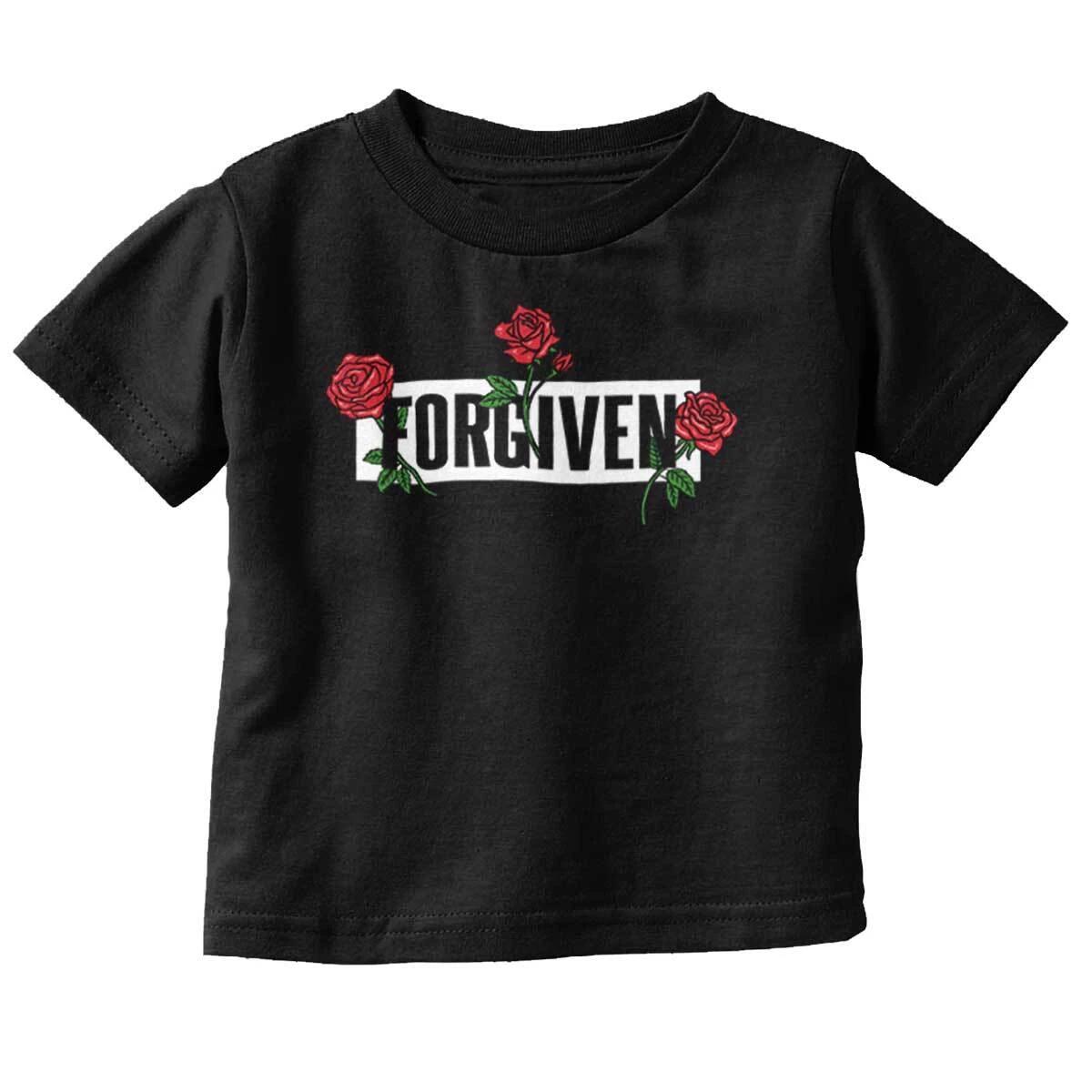 Cool Urban Streetwear Hip Hop Forgiven Roses Toddler Boy Girl Youth T Shirt Tee XXL